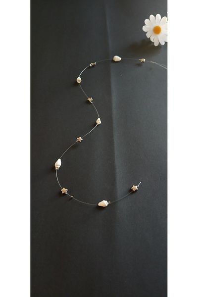 tutu tasarım alaçatı Hair Bead with Seashell and Star Figure