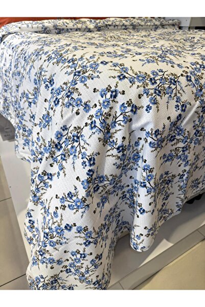 ŞENER HOME Plum Branch Pattern Printed 150X240 Cm. Single Single Pike