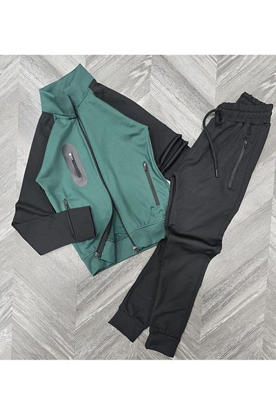 ESKİŞEHİR YUMURCAK Boy's Diver Fabric Hooded Tracksuit Set
