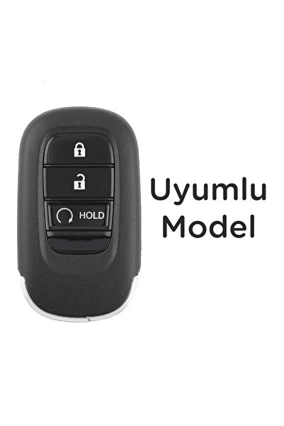 Mavi Keys Husa de protectie pentru chei din silicon cu 3 butoane compatibile cu Honda Civic 2022+, CR-V Smart – Nano – Culoare verde