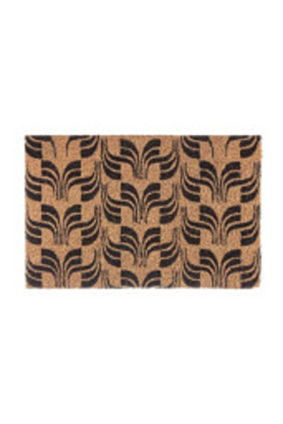 Bizzotto Anti-slip entrance mat coconut fibers natural rubber Lex 60 cm x 40 cm