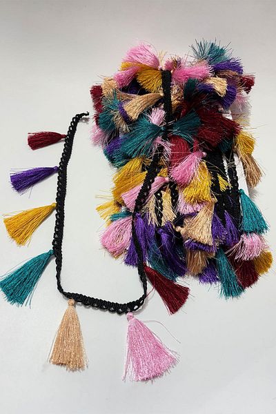 Limelia Thin Tassel Fringe Decorative Ribbon