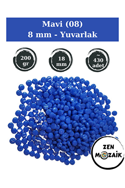 Zen Mozaik حجر فسيفساء زجاجي دائري لؤلؤي لأعمال الفسيفساء الفنية الخاصة بك - ...