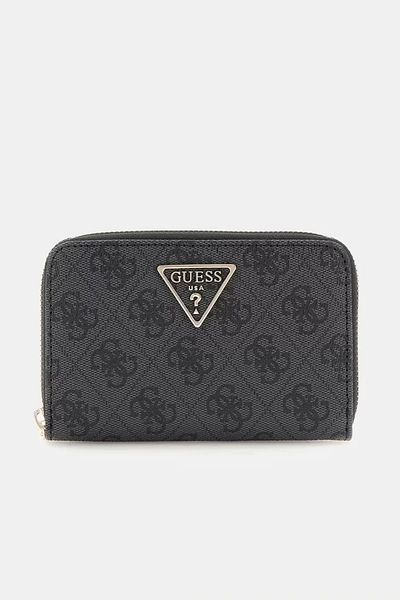 Guess Laurel Slg Medium Zı Women's Anthracite Wallet Swsg8500140-Clo