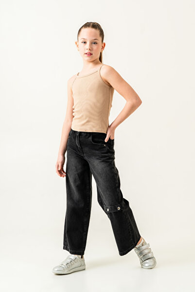 GİYİCEM TEKSTİL Kız Çocuk Askılı Badi 1731