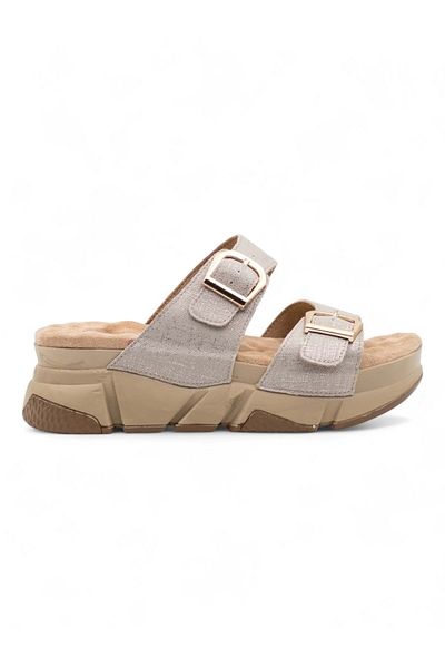 Muya Kiirus Anatomical Sole Heel Spur Women's Slippers Beige
