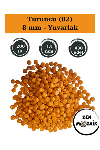 Zen Mozaik Mozaic rotund din sticlă perlat pentru lucrările tale de mozaic ar...