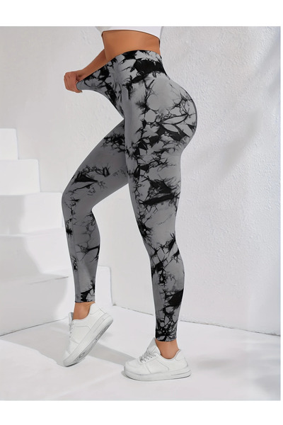 CEDAN Ευέλικτο, μοτίβο μπατίκ, παντελόνι προπόνησης για ανύψωση γλουτών, πλένεται στο πλυντήριο, αθλητικό στυλ