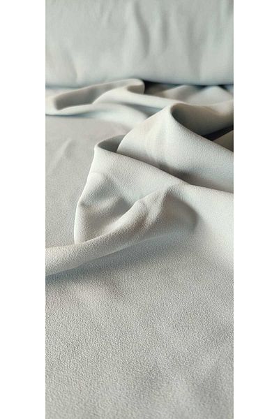 River Fabrics Crepe Fabric Blue