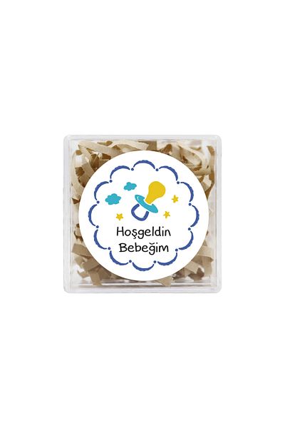 reprodesign 24 Pieces 4 cm Baby Themed Welcome Sticker - Model-2