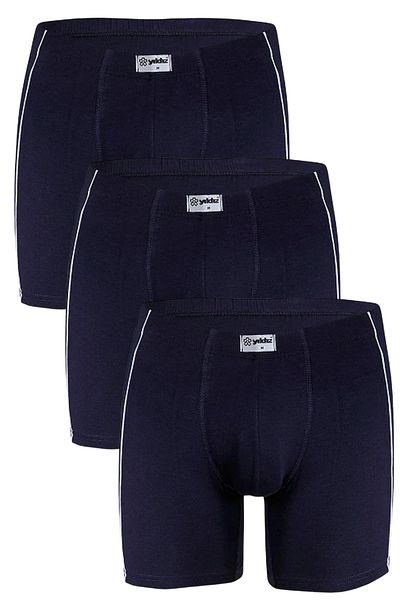 Fanilam Yıldız Modal Lycra Ανδρικό Boxer 3-Pece - Εύκαμπτο ύφασμα με αναπνεύσιμο σωλήνα