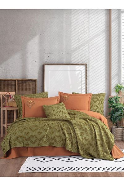 İyi Geceler İstanbul Good Night Istanbul Double Pique Set Aztec (6 Pieces)