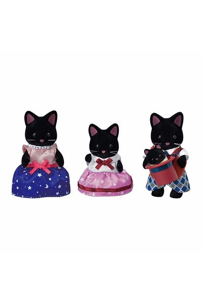 AC BOX 5530 Sylvanian Families Black Cat Family +3 Years