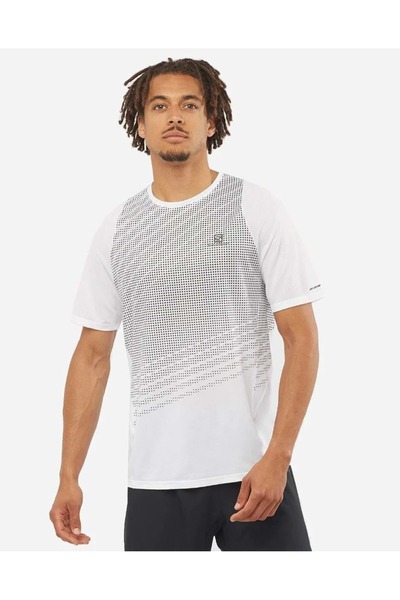 Salomon Ανδρικό μπλουζάκι Sense Aero LC1744300 Ανδρικό μπλουζάκι ΛΕΥΚΟ