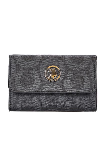 U.S. Polo Assn. Usc24446 Модел черна дамска портфолио чанта