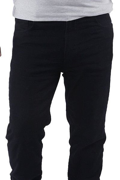 BELLİSİMO Ανδρικό τζιν Big Jeans Μαύρο Classic Fit Plus Size High Waist Pipe Leg Ανδρικό τζιν