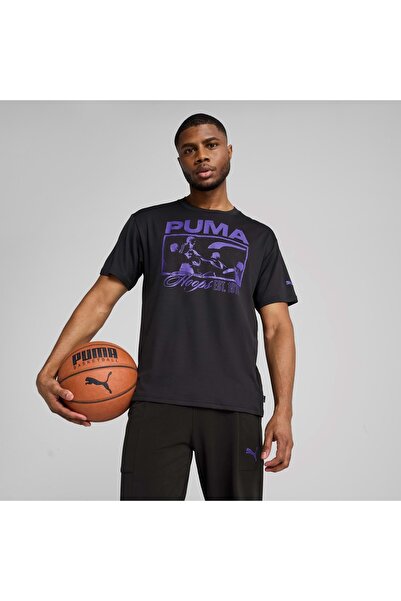 Puma 685441-02 Rival Rage Tee 1 T-shirt Ανδρικό T-shirt ΜΑΥΡΟ