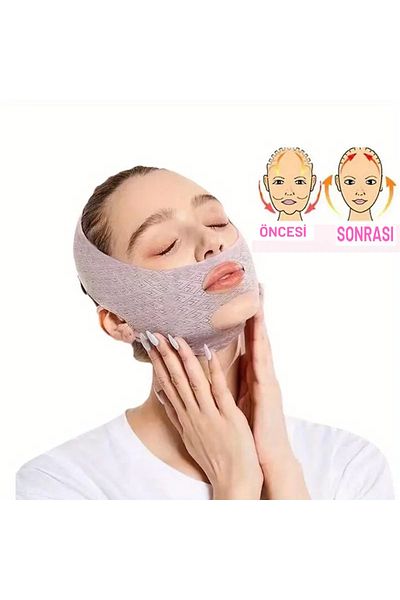 CEDAN V-Line Shaped Face Lift and Contour Mask - Face Firming Chin Mask