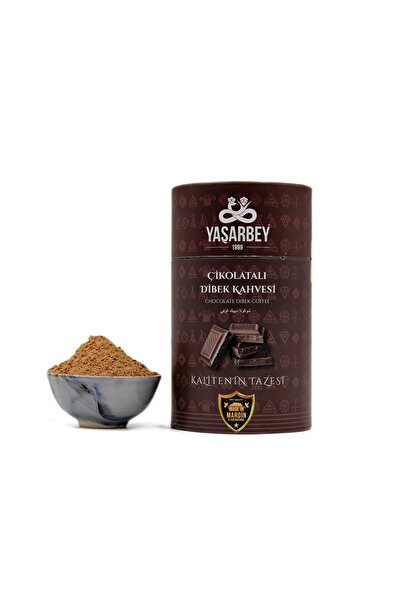 Yaşarbey Mardin Special Çikolatalı Dibek Kahvesi 400 gr [öğütülmüş Çikolata Parçacıklı]-(HEDİYELİK KUTU)