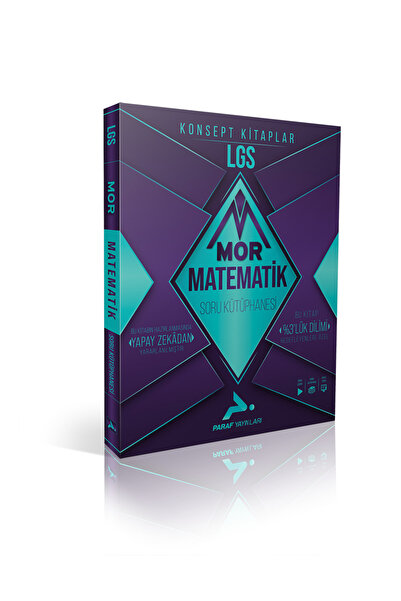 paraf yayınları Paraf 8. Sınıf Mor Matematik Soru Kütüphanesi