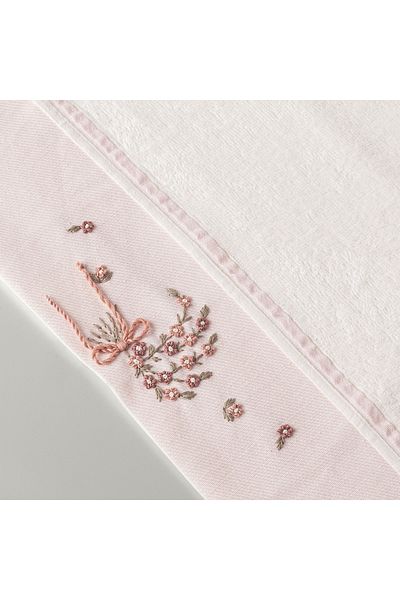 Linens Ecru Belle Bamboo Face Towel 50X85 cm