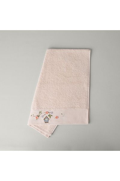 Linens Luvena Cotton Face Towel 50X85 cm Salmon Model Gx9688