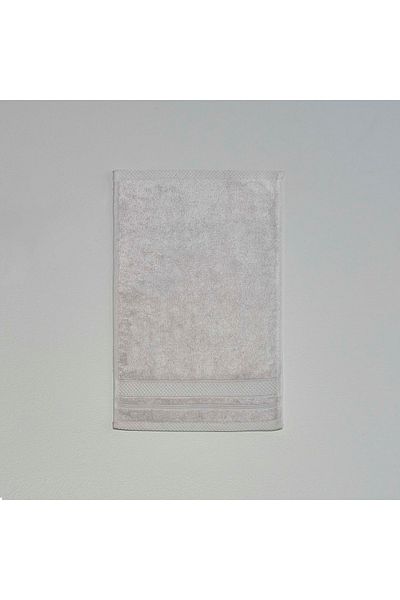 Linens Gray Soft Cotton Hand Towel - 30X45 cm