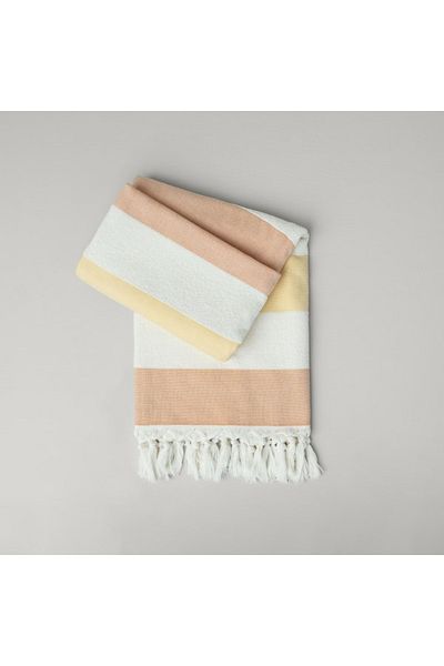 Linens Nossa 90X170 cm Beach Towel Yellow