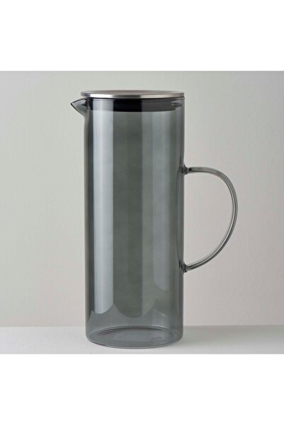 Linens Smoky Cam-metal Kapaklı 1500 ml Sürahi