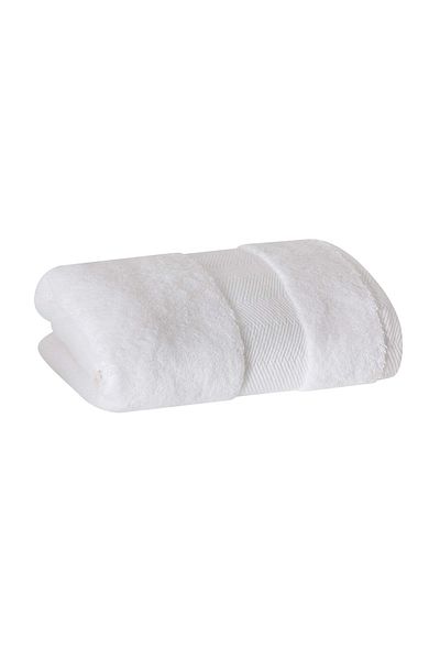 Linens 50X85 cm Premium White Cotton Face Towel
