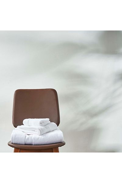 Linens 50X85 cm Premium White Cotton Face Towel