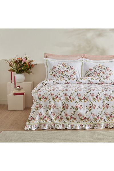 Karaca Home Cotton Double Pique Set 100% Emilie Pink
