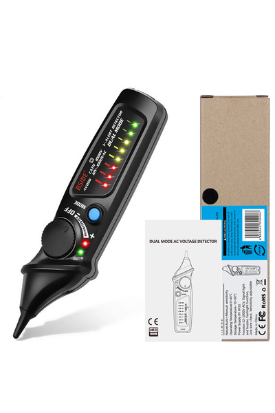 Choice AVD06 BSIDE كاشف الجهد الكهربائي بدون تلامس، مؤشر اختبار احترافي ذكي، ...