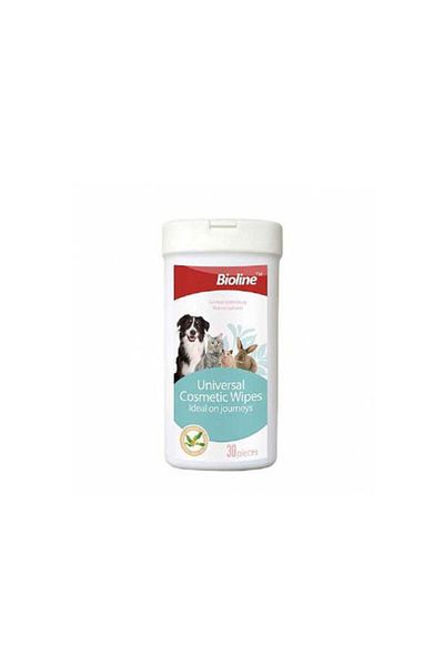Bioline 30 Pack Wet Wipes for Pet - with Special Box