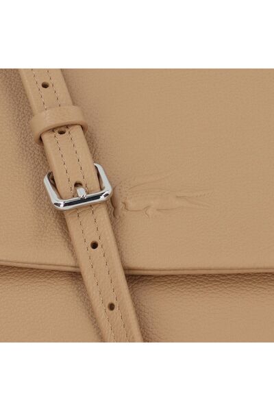 Lacoste City Court Shoulder bag Leather 22 cm