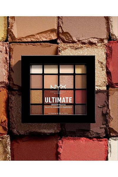 NYX Ultimate Professional Makeup Eyeshadow Palette - Warm Neutrals800897017644