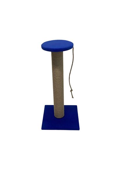 Bedspet 70 cm Blue Thick Cat Scratcher - with Seat