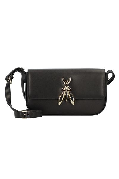Patrizia Pepe Essential Fly Shoulder Bag Leather 22 Cm
