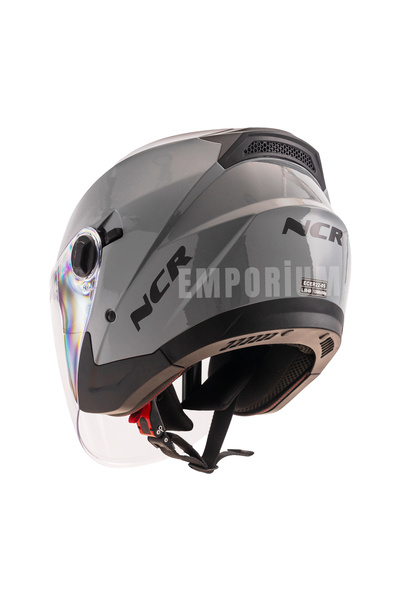 NCR Unisex Güneş Vizörlü Çenesiz Kask