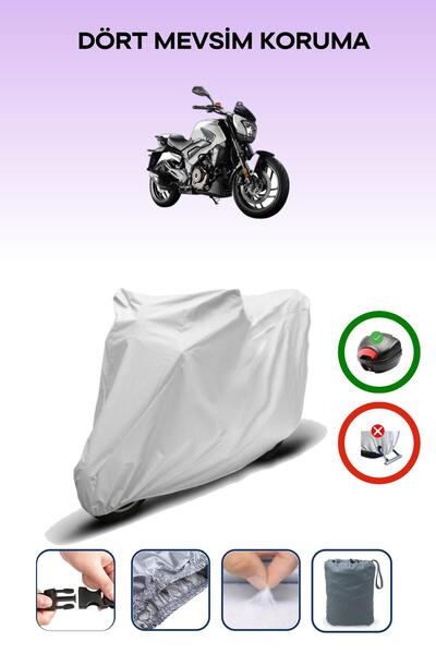 Breen Bajaj Dominar D 400 - قماش مشمع للدراجات النارية متوافق مع الحقيبة الخل...