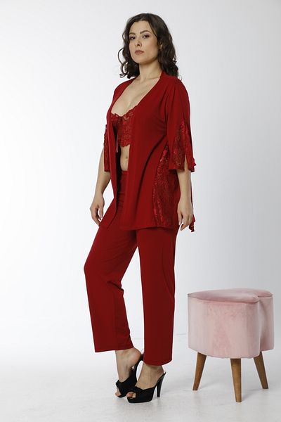 JENİKA Set de pijamale din 3 piese pentru femei