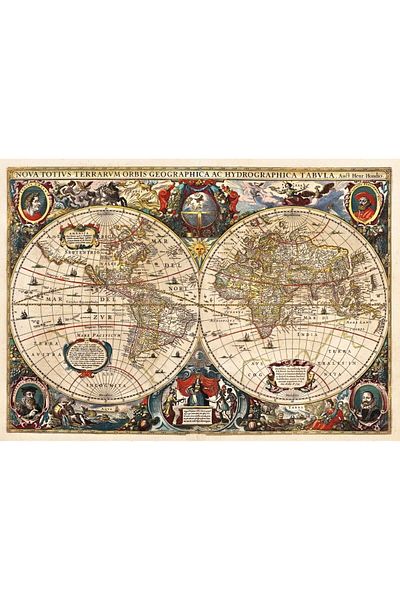 Ks Puzzle Ks Games Puzzle 17Th Centruy World Maps 2000 Pieces-T108 196Cseri