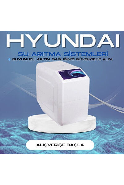 Hyundai HND-35 Pompasız Su Arıtma cihazı – 2 Yıl + 1 Yıl Reobox Garantisi = T...