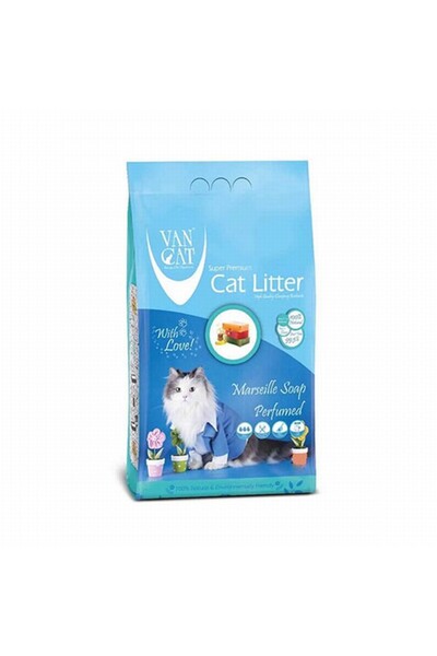 Bentaş Van Cat Marsilya Sabunu Kokulu Ince Taneli Kedi Kumu 10 Kg