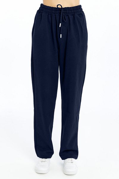 OXVİN Γυναικείο φαρδύ παντελόνι oversize με φαρδύ πόδι 2 κλωστών μεσαίου πάχους μακρύ (ΑΡΧΙΚΗ ΚΑΛΟΥΠΗ)