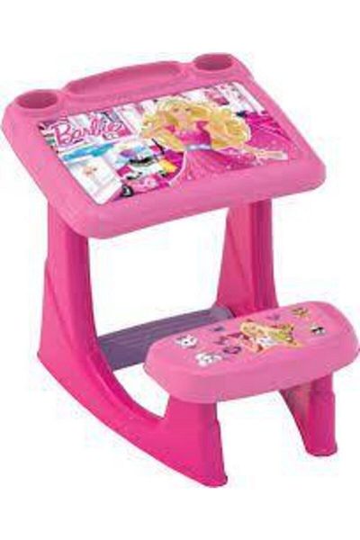 Dede Oyuncak Barbie Study Desk Girl Play Set