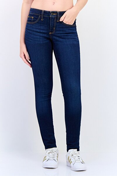 Universal Thread Women Skinny Fit Mid Waist Stretchable Washed Denim, Medium ...