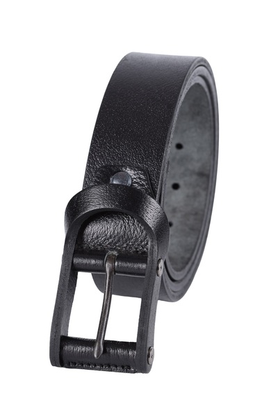 Deribond Curea Neagră Bărbați 100% Piele Veratică 4 Cm