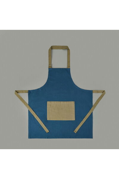 MATMEL Kitchen Apron - Navy Blue - 70X75 cm