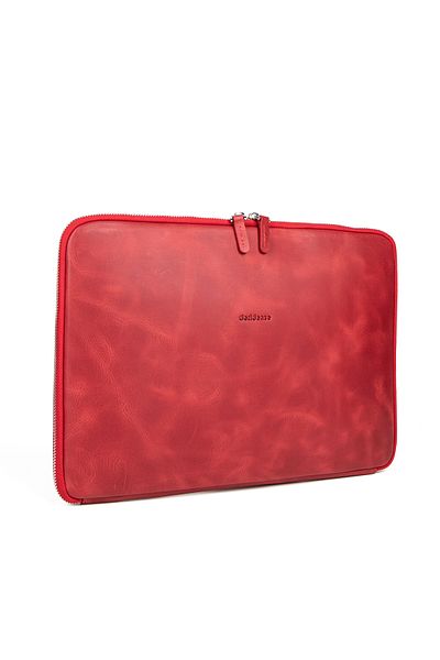 deridense MacBook Air Pro 13" & 14" Inch Genuine Leather Laptop Case